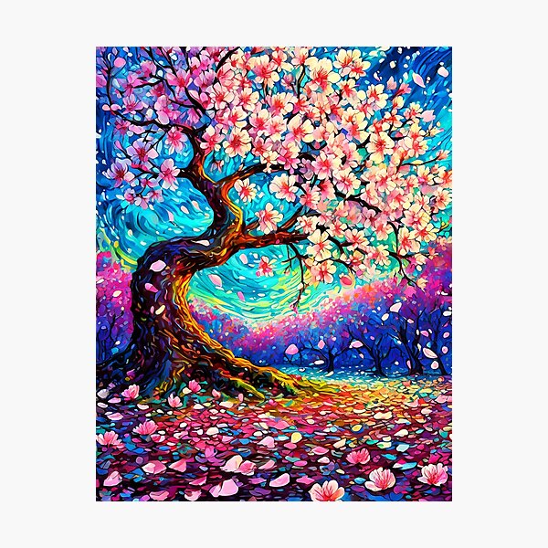 Item preview, Blossoming Cherry Tree designed and sold by mirjam333.