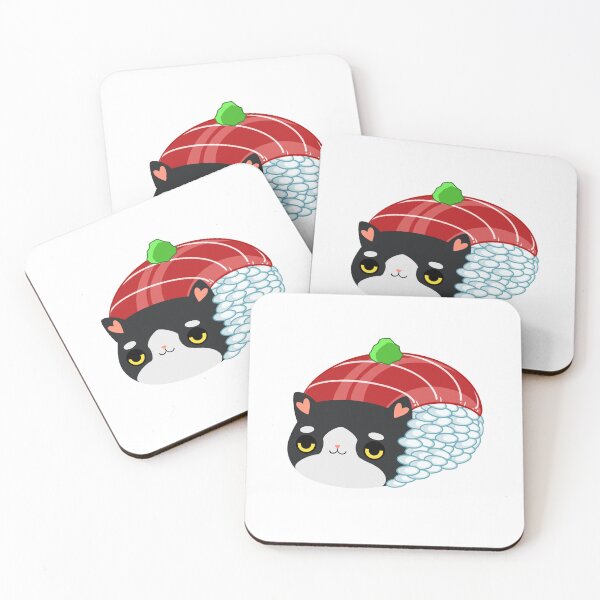 Item preview, Cat Sushi: Maguro Akami Nigiri designed and sold by Weijic.