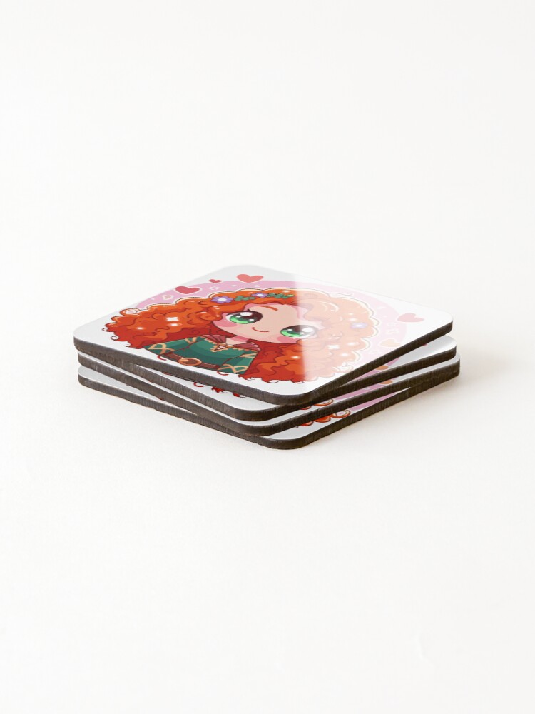 Thumbnail 4 of 5, Coasters (Set of 4), merida designed and sold by ColorCollection.