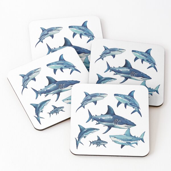 Item preview, SHARKS ,SHAARKS ,SHAAARKS ! designed and sold by NebulaWhimsy.