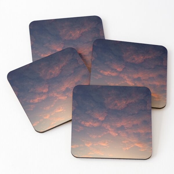 Item preview, Puffy Sunset Clouds designed and sold by bjtomiko.