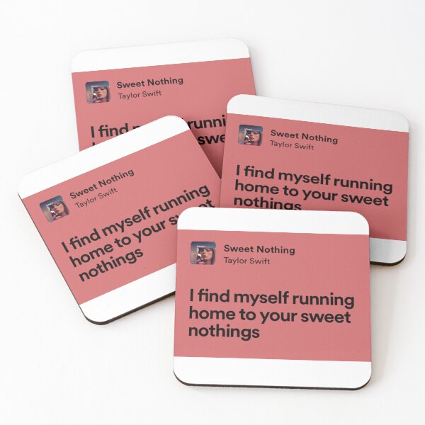 Artikelvorschau, Taylor Swift, Sweet Nothing Songtext entworfen und verkauft von surehan.