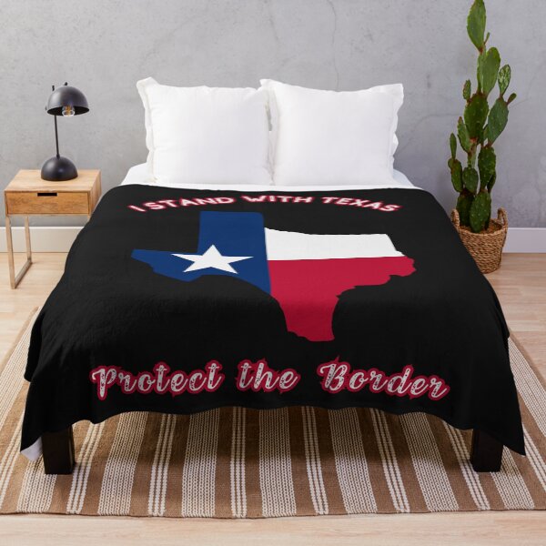 Item preview, I Stand With Texas- Protect the Border designed and sold by DarlingsTees.