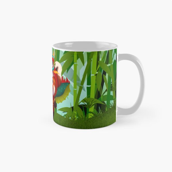 Item preview, Red panda Chinese Shen-long dragon designed and sold by SDCillustration.