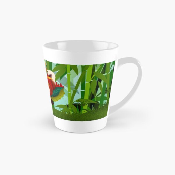 Item preview, Red panda Chinese Shen-long dragon designed and sold by SDCillustration.
