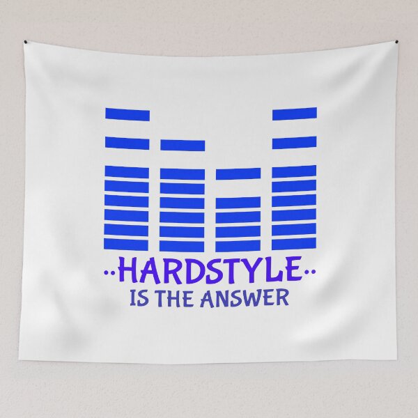 Item preview, HARDSTYLE IS THE ANSWER designed and sold by Hardstyle-Tees.