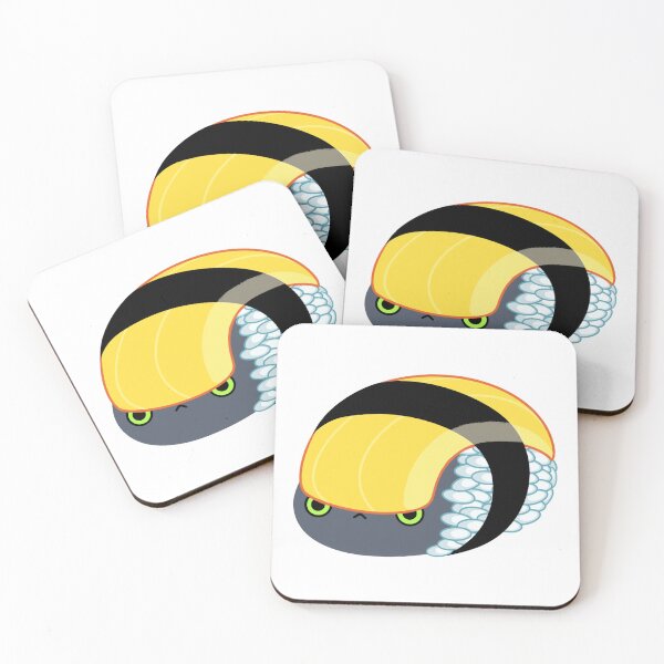 Item preview, Cat Sushi: Tamago Yaki Nigiri designed and sold by Weijic.