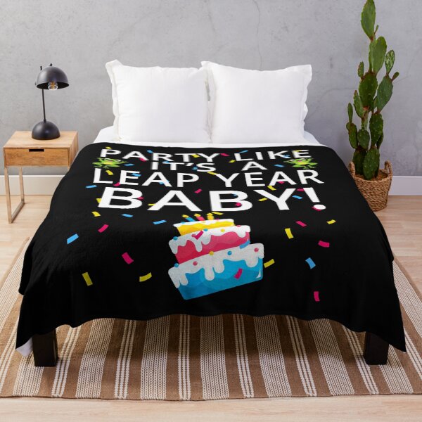 Item preview, Party Like It’s a Leap Year Baby, Leap Day Feb 2, Leap Day, February 29, Leaplings designed and sold by Cryptohaven.