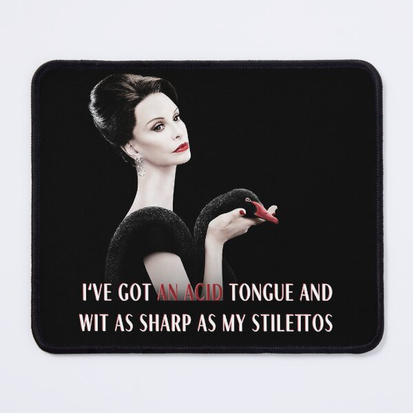 Item preview, Calista Flockhart as Capote's Swan Lee Radziwill Acid Tongue Quote designed and sold by khurst.