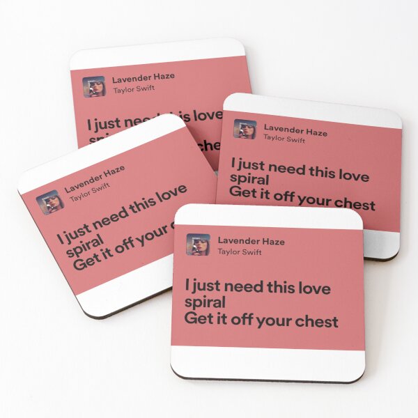 Artikelvorschau, Taylor Swift Lavender Haze Songtext entworfen und verkauft von surehan.