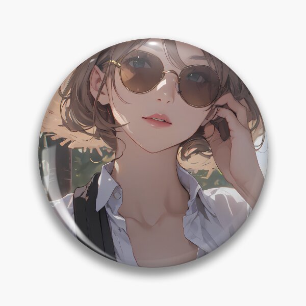 Item preview, Girl in Sun Hat 02 designed and sold by Anime-N-Others.