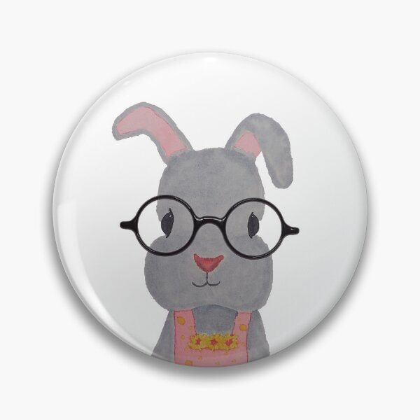 Item preview, Bunny in Glasses designed and sold by WallaceColor.