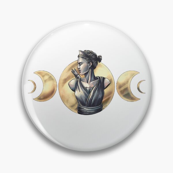 Item preview, Artemis Moon Goddess Gold designed and sold by I-Am-Daley.