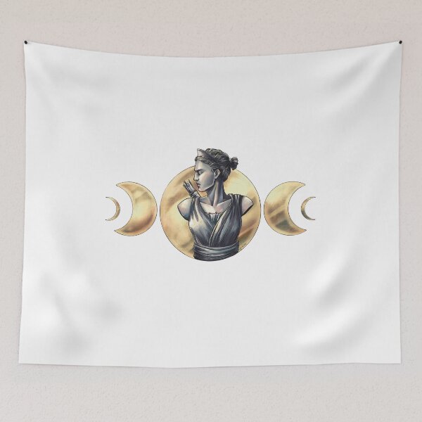 Item preview, Artemis Moon Goddess Gold designed and sold by I-Am-Daley.