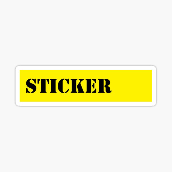 NDVH Fine Fare Yellow Pack Sticker