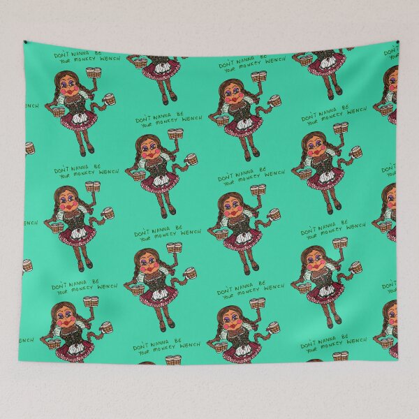 Item preview, Don’t wanna be your monkey wench designed and sold by MickeyLaLa.