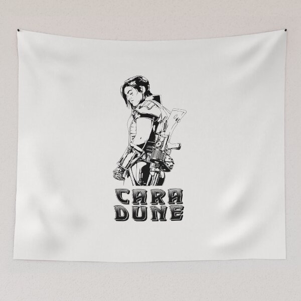 Item preview, Cara dune sticker designed and sold by exponentialart.