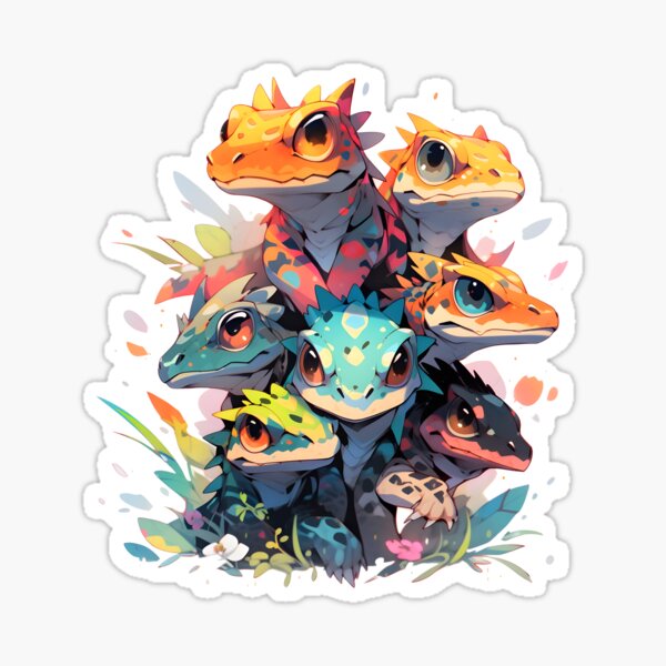 Item preview, Dragon lizards - collectables designed and sold by HydraDreams.
