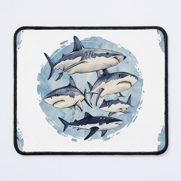 Item preview, SHARKS ,SHAARKS ,SHAAARKS ! designed and sold by NebulaWhimsy.