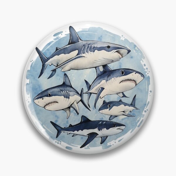Item preview, SHARKS ,SHAARKS ,SHAAARKS ! designed and sold by NebulaWhimsy.