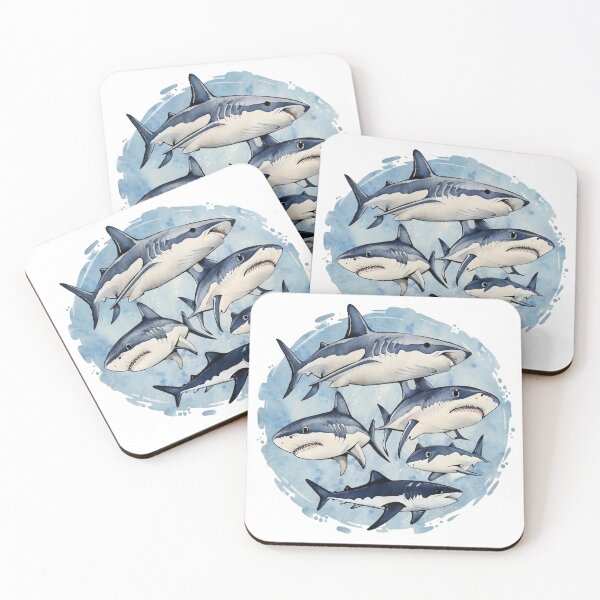 Item preview, SHARKS ,SHAARKS ,SHAAARKS ! designed and sold by NebulaWhimsy.