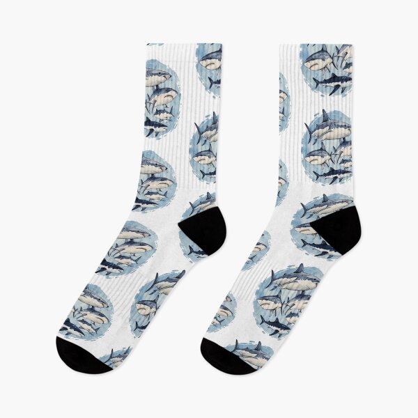 Item preview, SHARKS ,SHAARKS ,SHAAARKS ! designed and sold by NebulaWhimsy.