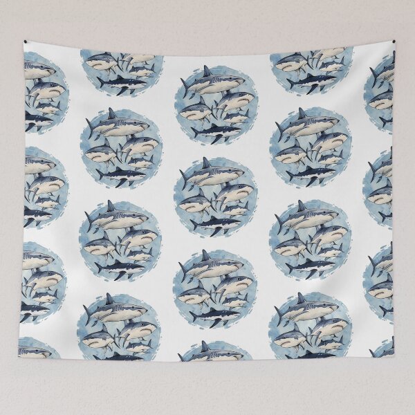 Item preview, SHARKS ,SHAARKS ,SHAAARKS ! designed and sold by NebulaWhimsy.