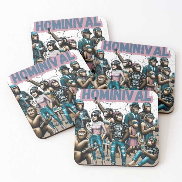 Item preview, "Evolutionary Extravaganza: Celebrating Our Hominin Heritage!" designed and sold by Athieoshop.