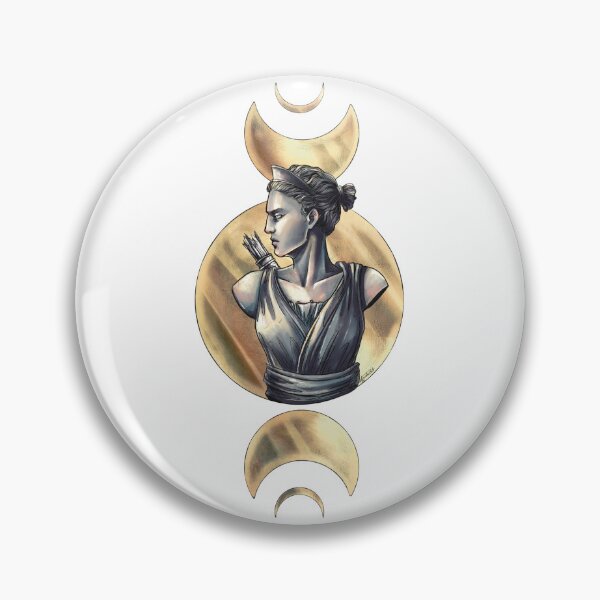 Item preview, Artemis Moon Goddess Gold designed and sold by I-Am-Daley.