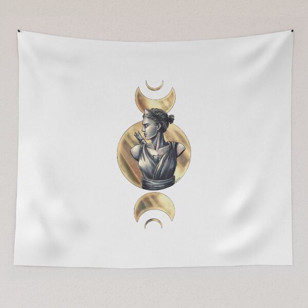 Item preview, Artemis Moon Goddess Gold designed and sold by I-Am-Daley.