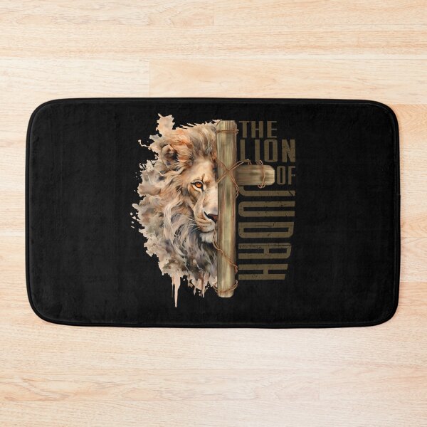 Item preview, Lion Of Judah Lion Cross Christian Faith Jesus Hebrew Lion  designed and sold by smartrocket.