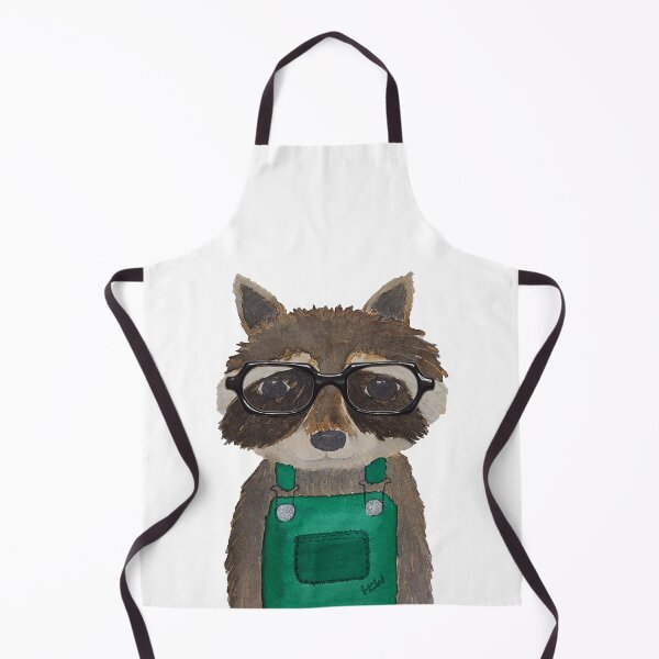 Item preview, Racoon in Glasses designed and sold by WallaceColor.