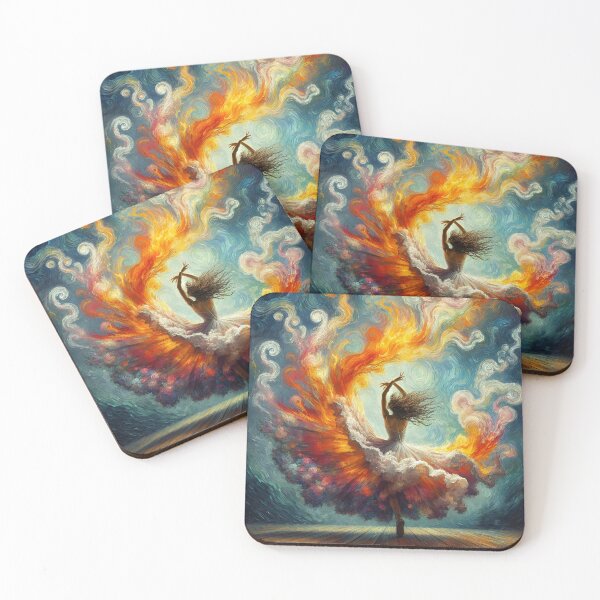 Item preview, Fire Dancer: Skirt Of Fire And Smoke designed and sold by SpunkySpaniel.