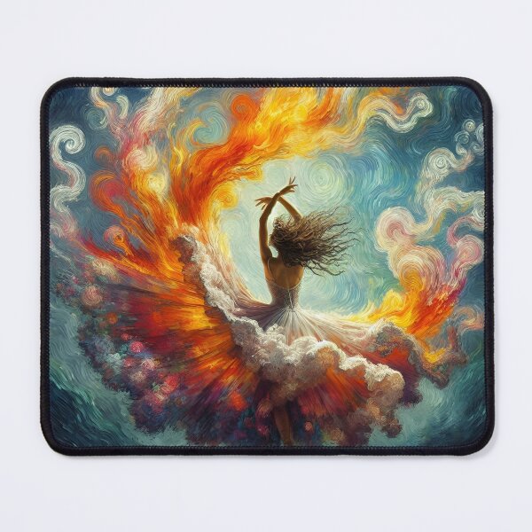 Item preview, Fire Dancer: Skirt Of Fire And Smoke designed and sold by SpunkySpaniel.