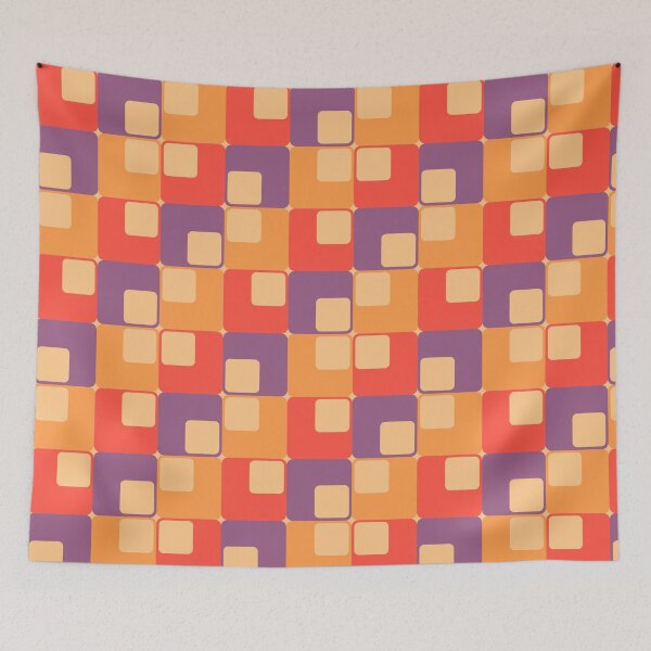 Item preview, Retro Inspired Geometric Pattern Design designed and sold by MariOyama.