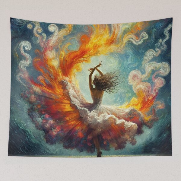 Item preview, Fire Dancer: Skirt Of Fire And Smoke designed and sold by SpunkySpaniel.