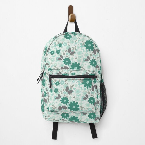 Item preview, Delicate Mint Floral Seamless Pattern designed and sold by Sharon Schwalbe.