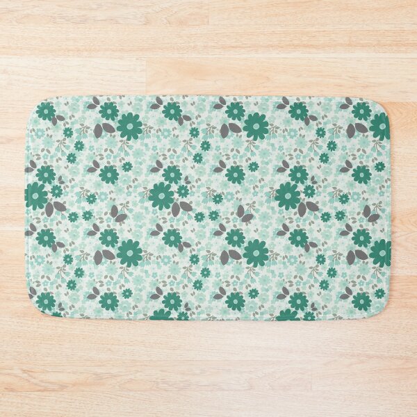 Item preview, Delicate Mint Floral Seamless Pattern designed and sold by Sharon Schwalbe.