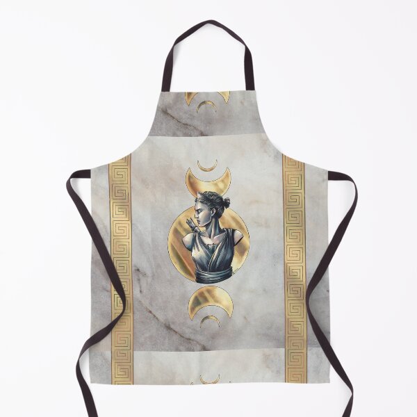 Item preview, Artemis Moon Goddess Marble Gold designed and sold by I-Am-Daley.