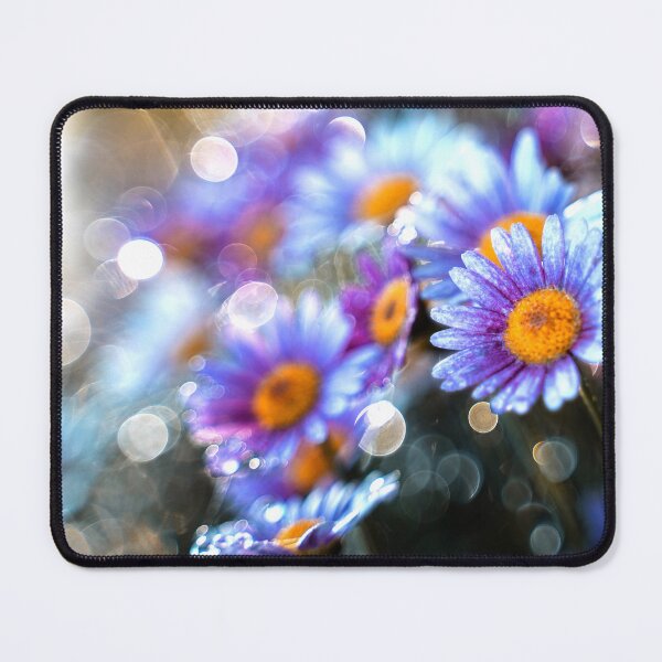 Item preview, Purple Daisy Bokeh designed and sold by AmberRoseWrites.