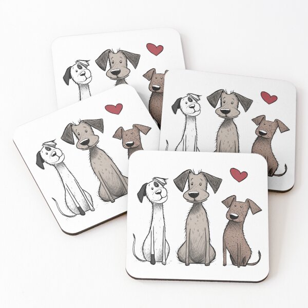 Item preview, Three Little Dogs designed and sold by rmcbuckeye.
