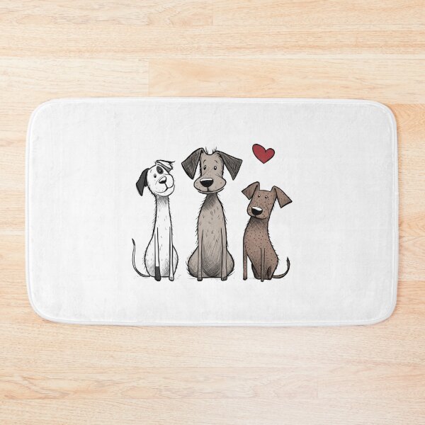 Item preview, Three Little Dogs designed and sold by rmcbuckeye.