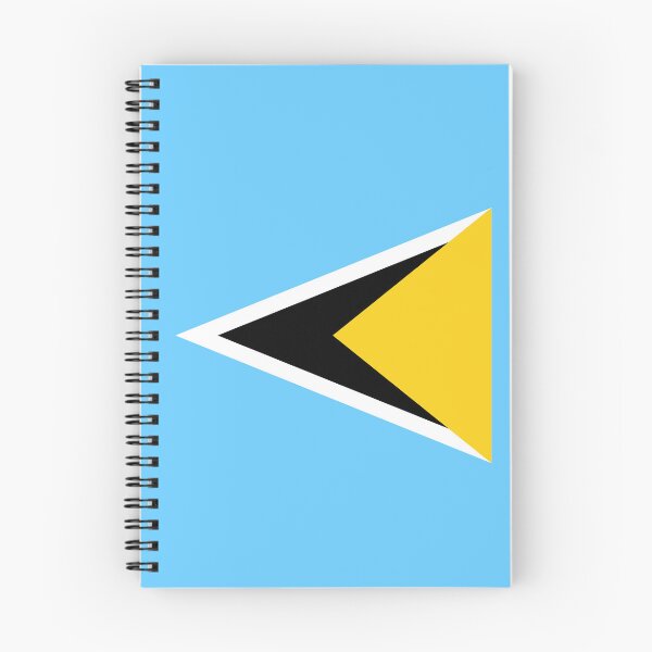 Item preview, Saint Lucia Flag designed and sold by FlagsandSymbols.