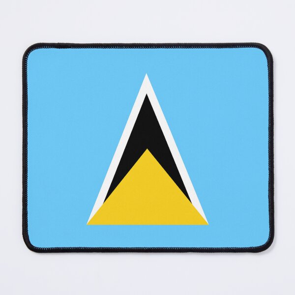Item preview, Saint Lucia Flag designed and sold by FlagsandSymbols.