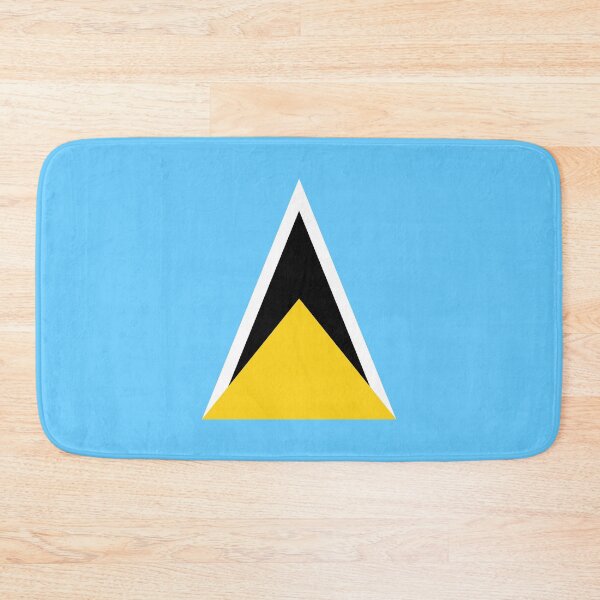 Item preview, Saint Lucia Flag designed and sold by FlagsandSymbols.