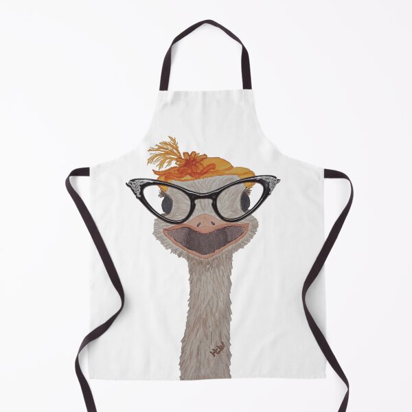 Item preview, Ostrich in Glasses designed and sold by WallaceColor.