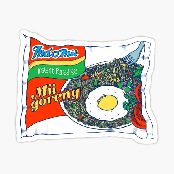 Indomii Goreng Instant Noodle Sticker