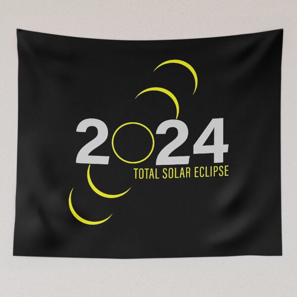 Item preview, Total Solar Eclipse 2024 designed and sold by ArtMeetsPizza.