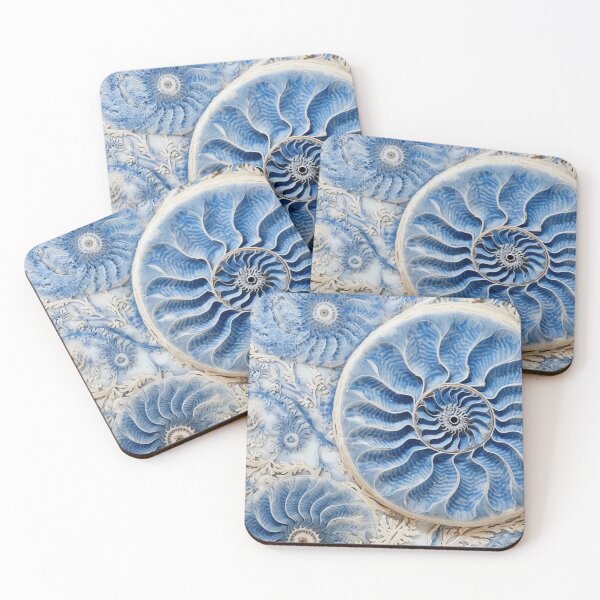 Item preview, Antique Toile de Ammonite Chambers designed and sold by Shelly Little.