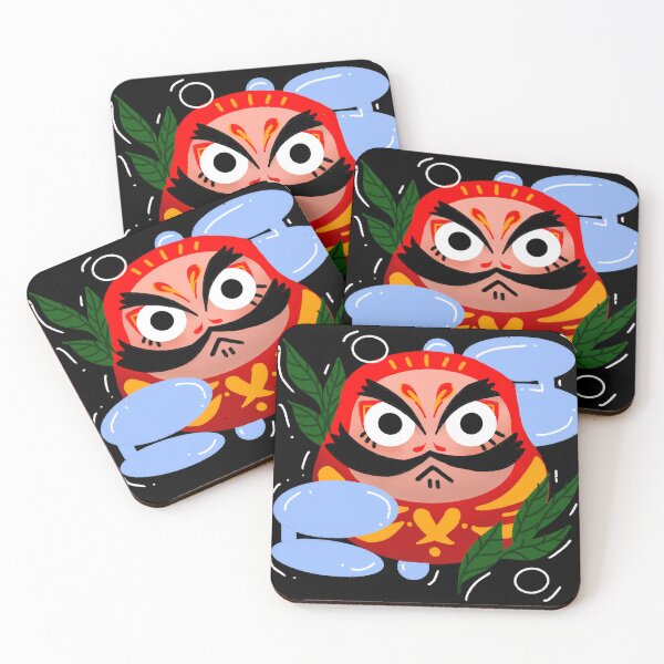 Item preview, Angry Daruma designed and sold by Hellen Akina Kayano.